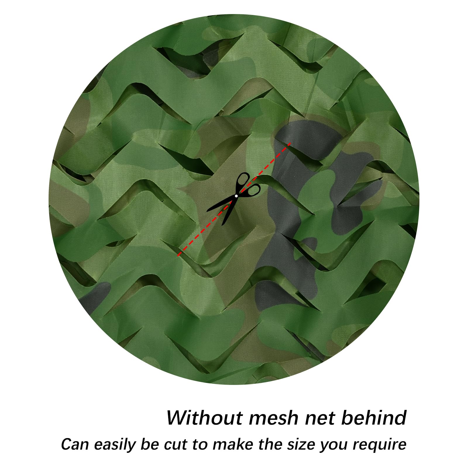 LOOGU Camo Netting, Camouflage Net Blinds Great for Sunshade Camping Shooting Hunting