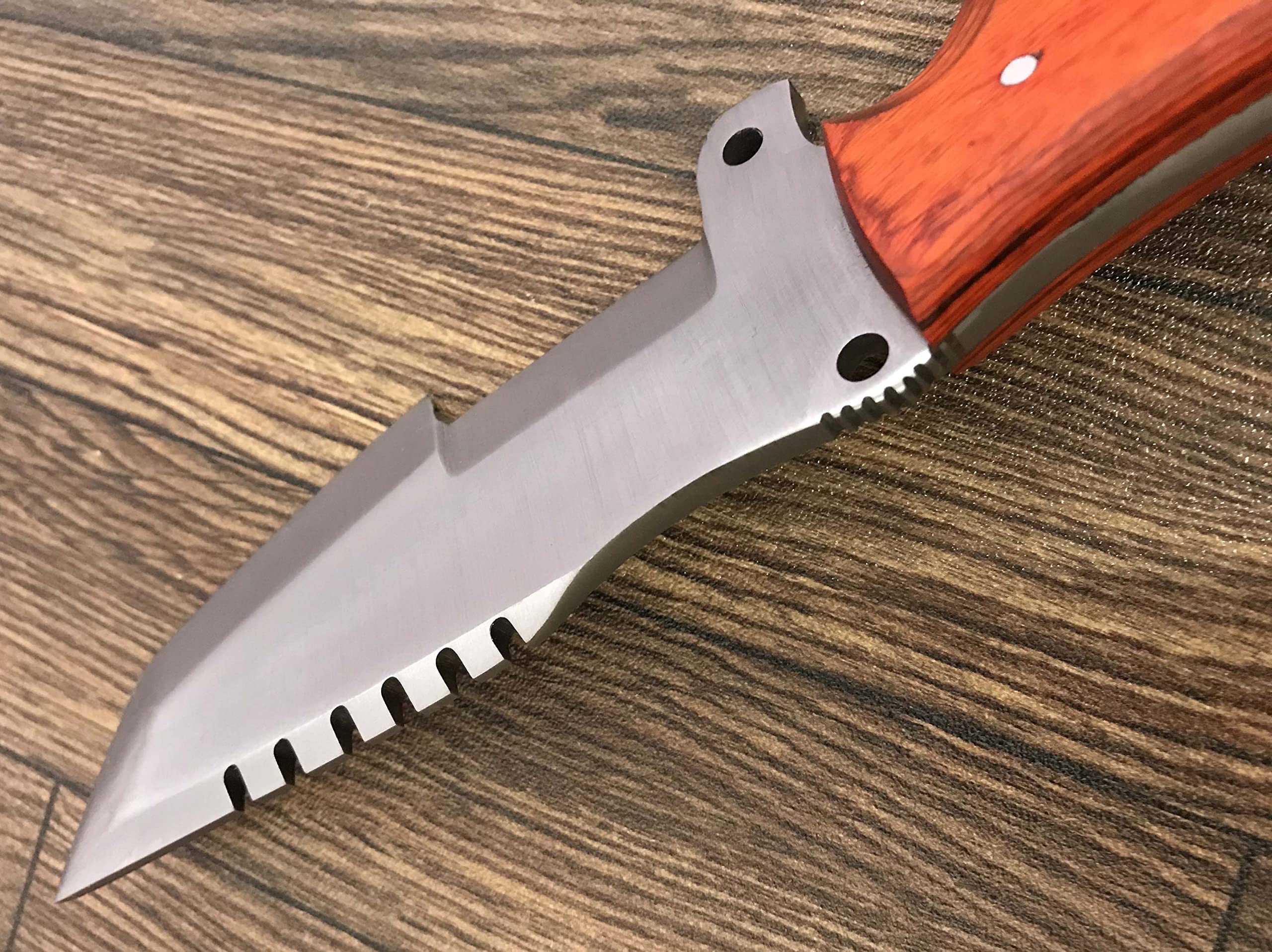 Poshland TR-1168 Custom Handmade Damascus Steel 10 Inches Tracker Knife - Perfect Grip walnut wood Handle (TR-2150)